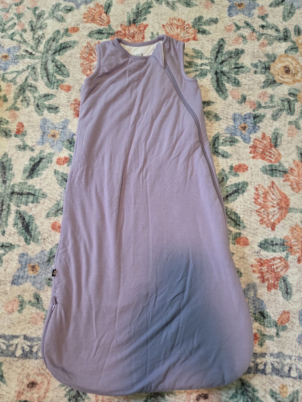 Kyte Baby Bamboo Sleep Sack, Size S, 1.0 TOG, Lavender (Taro)